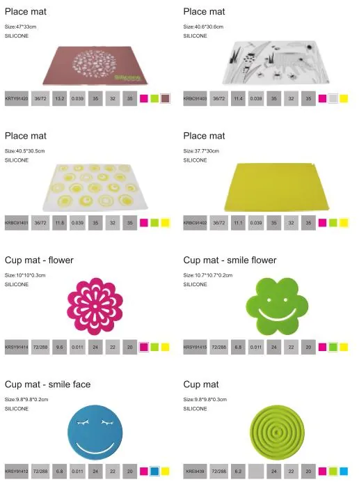 Placemats & Coasters 01
